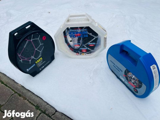 Hólánc a polcról, nem használt