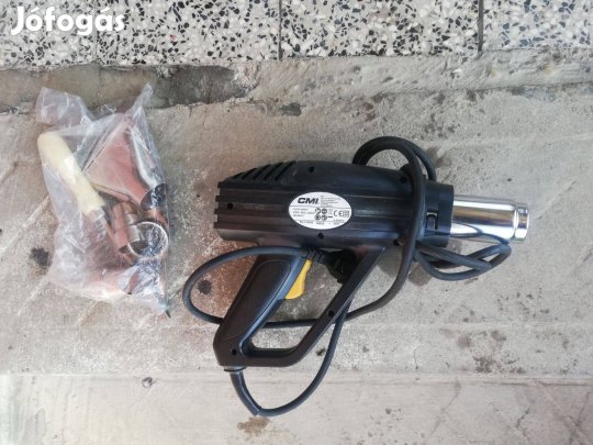 Hőlégfuvó 220 V-s tartozékaival eladó