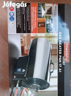 Hőlégfúvó Einhell 17 Kw Pg gáz dobozos új. 