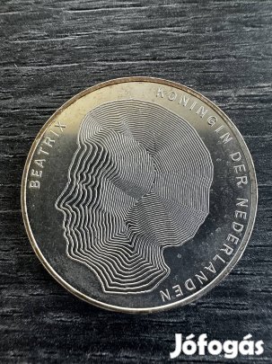 Holland 50 Gulden 925 ezüst proof érme 25g