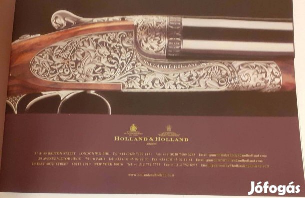 Holland & Holland katalógus, angol nyelvű