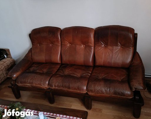 Holland bőr ülőgarnitúra