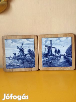 Holland kézműves kerámia kép