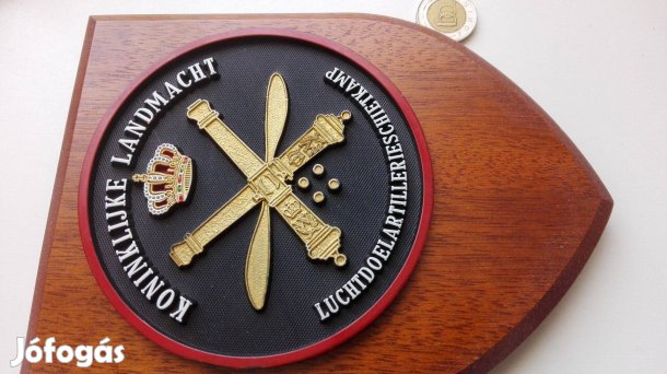 Holland királyi hadsereg Légvédelmi tüzérség kitüntető plakett