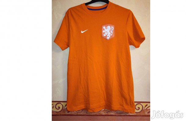 Holland válogatott eredeti narancssárga Nike póló (L)
