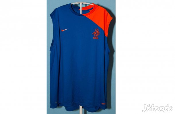 Holland válogatott kék narancssárga eredeti Nike ujjatlan trikó