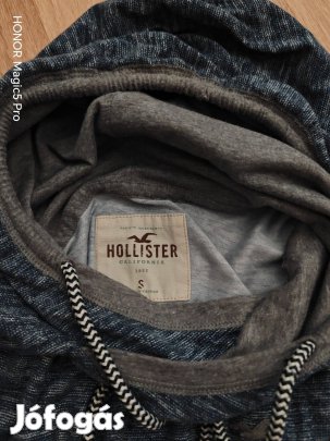 Hollister sportos vékony pulcsi S