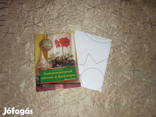 Holló Barkácskönyv - Szalvétamotívumok adventre és karácsonyra AAA