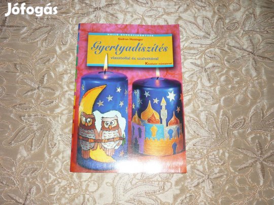 Holló Barkácskönyv sorozat - Gyertyadíszítés