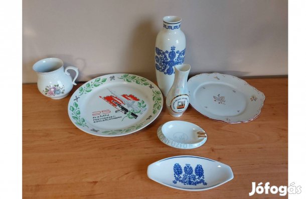 Hollóháza porcelán, egyben eladó