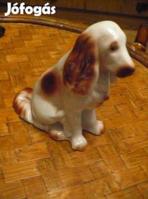 Hollóháza porcelán kutya eladó