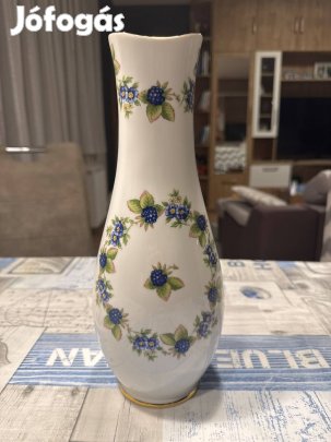 Hollóháza váza 31 cm szeder mintával