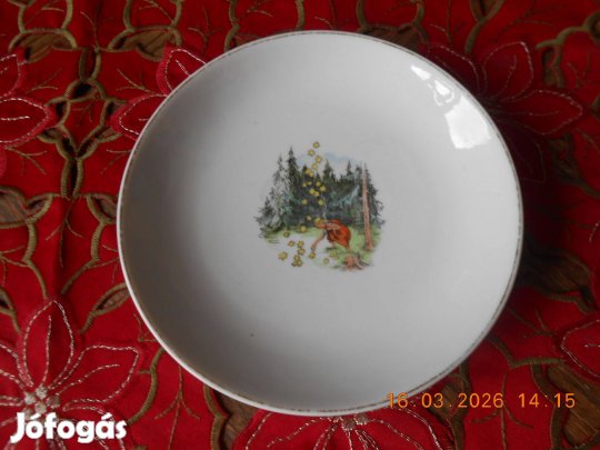 Hollóházi Csillagtallérok mese mintás tányér