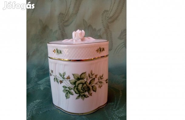 Hollóházi Erika Mintás Bonbonier ,Cukorka Tartó
