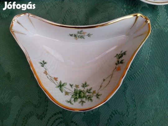 Hollóházi Erika Mintás Csontostányér