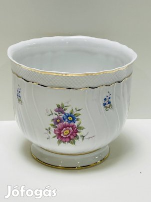 Hollóházi Hajalka mintás kaspó