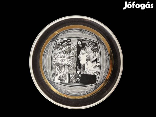 Hollóházi, Szász Endre - Fali tányér