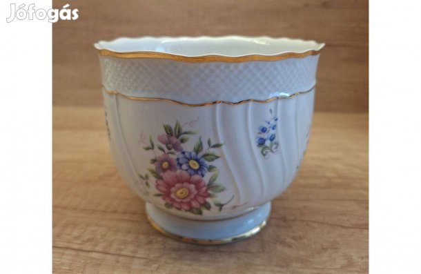 Hollóházi - Hajnalka mintás kaspó eladó Pécsen