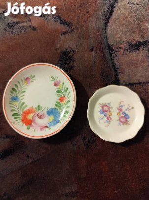 Hollóházi és Budapest Acuincum mini kistányér