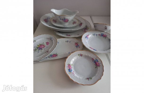 Hollóházi étkészlet 10 személyes