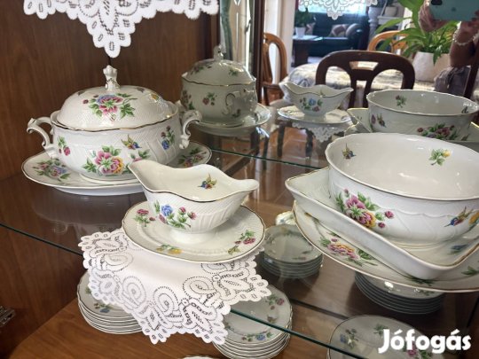 Hollóházi étkészlet 