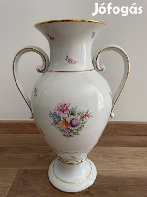 Hollóházi füles váza 42cm