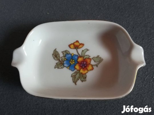 Hollóházi hamutartó hibátlan,régi porelán!/76