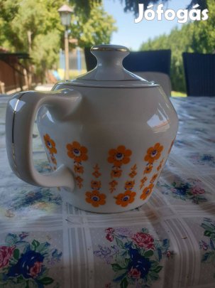 Hollóházi kávéfőző porcelán felső része