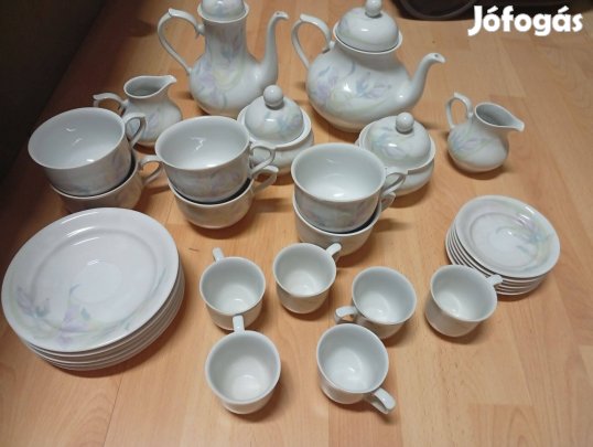 Hollóházi kávés és teás szett