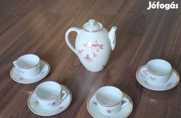 Hollóházi kávés készlet