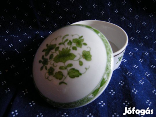 Hollóházi kézi festésű Erika mintás gyűrű tartó