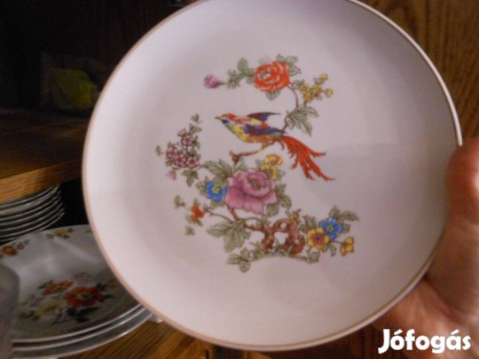 Hollóházi papagájos tányér