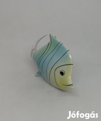 Hollóházi porcelán Art deco hal!