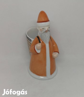 Hollóházi porcelán Mikulás!
