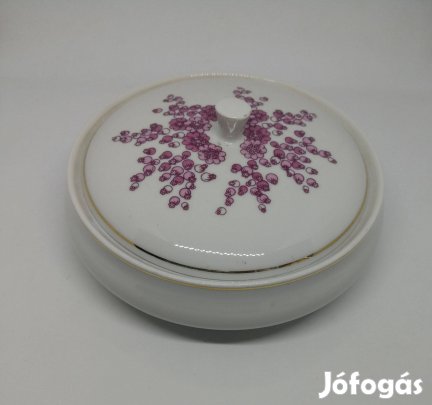 Hollóházi porcelán "Retro" bonbonier!