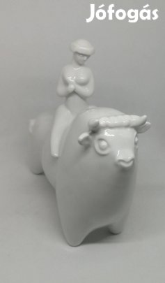 Hollóházi porcelán "Ritka" Európa Elrablása!