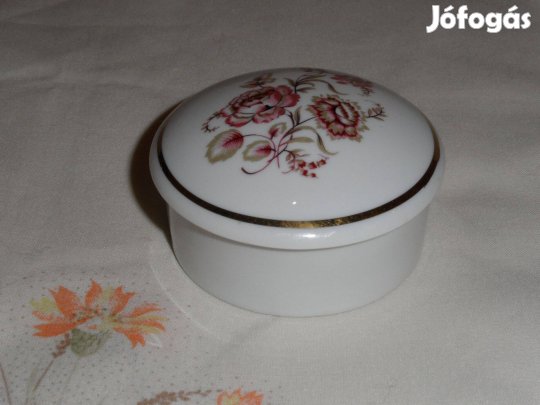 Hollóházi porcelán bonbonier