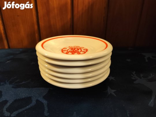 Hollóházi porcelán csészealj