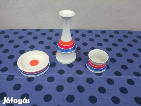 Hollóházi porcelán dísztárgy