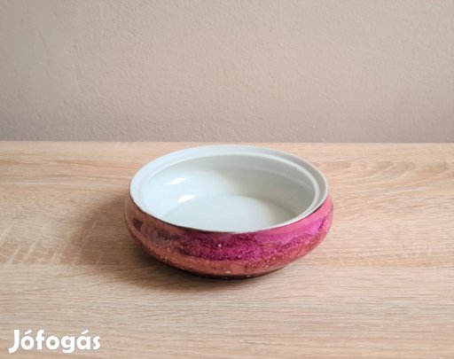 Hollóházi porcelán ékszertartó tál