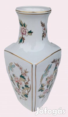 Hollóházi porcelán emlékváza