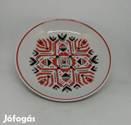 Hollóházi porcelán fali tál!