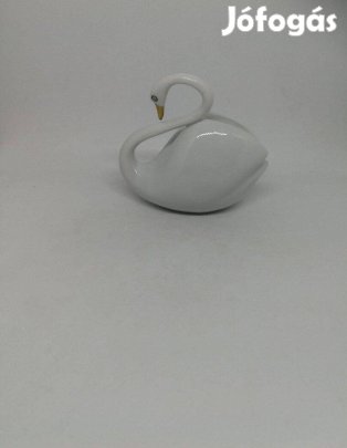 Hollóházi porcelán hattyú!