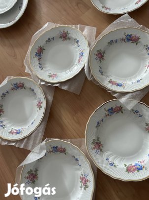 Hollóházi porcelán készlet