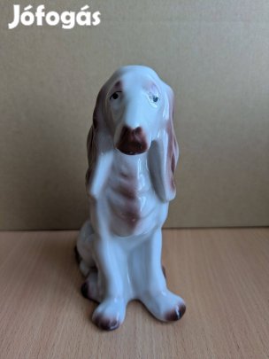 Hollóházi porcelán kutya