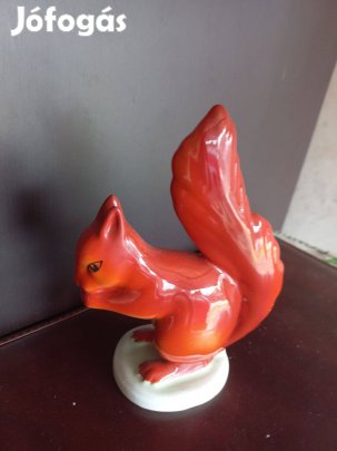 Hollóházi porcelán mókus eladó