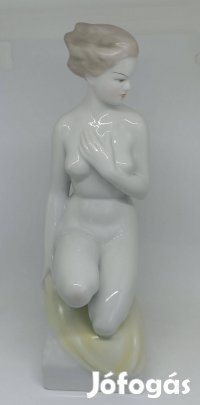 Hollóházi porcelán női akt!