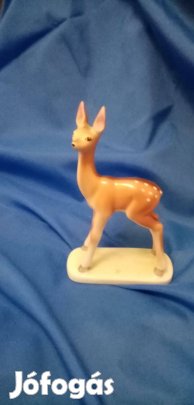 Hollóházi porcelán őz