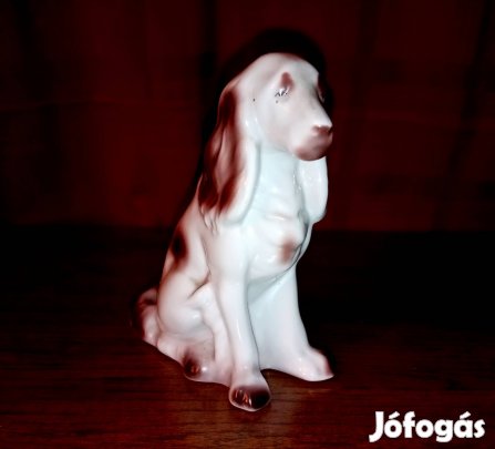 Hollóházi porcelán spániel újpesten 