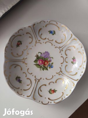 Hollóházi porcelán tálka